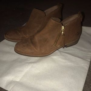 UGG Aureo Bootie brown suede